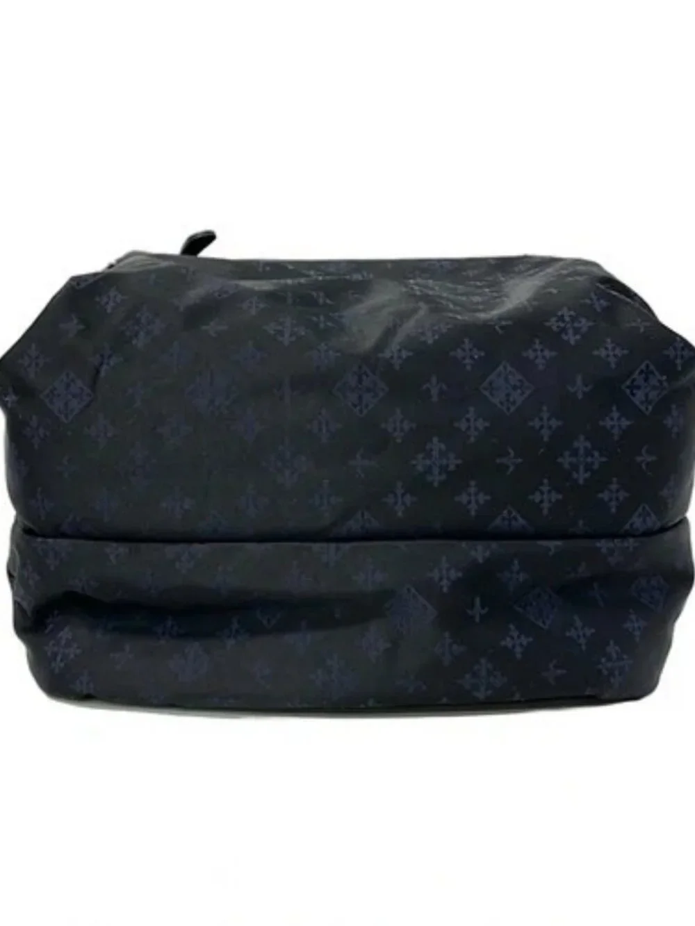 russet Black Navy Nylon Jacquard Backpack